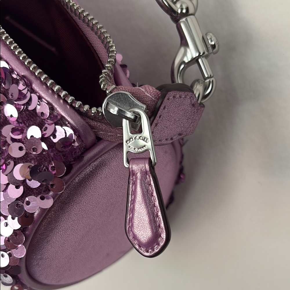 Coach Lilac/Silver Nolita Barrel Bag - Picture 5 of 7